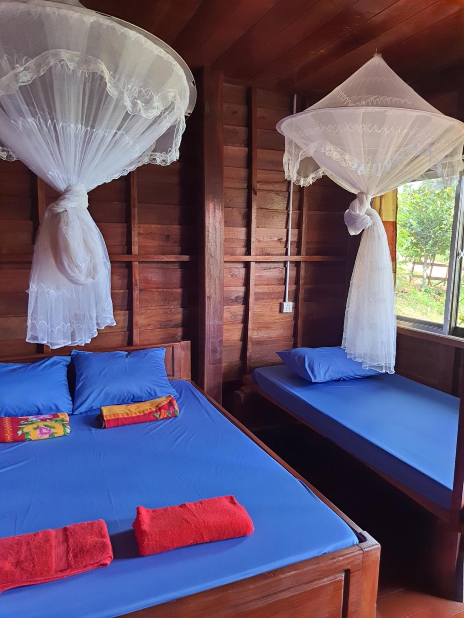 Happy Bungalow & Trekking بانلونغ الغرفة الصورة